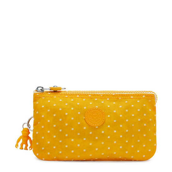 Kipling Creativity Large Printed Pouch Çanta Sarı | TR 1117NW